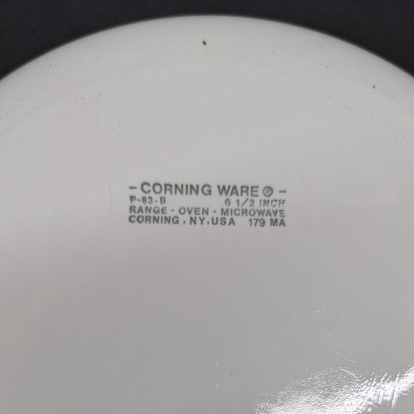 Corning Ware Le Persil P-83-B Skillet Glass 6.50 inch Pyrex P-83-C Lid - Picture 15 of 16